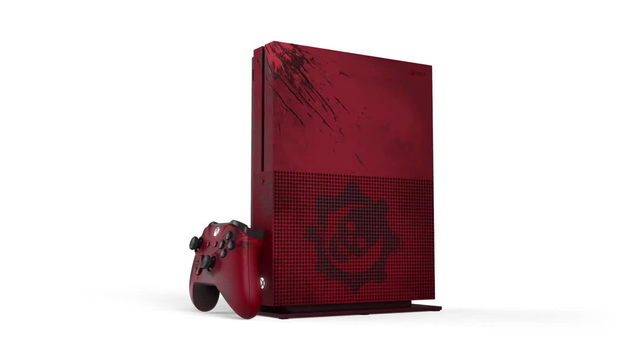 La Xbox One S di Gears of War 4