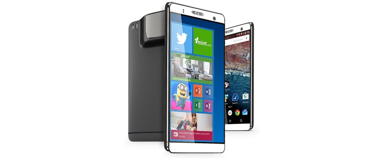 Holofone Phablet, doppio OS e proiettore integrato