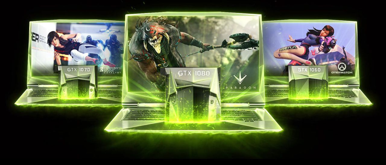 Nvidia GeForce GTX 10 Series, VR anche per notebook