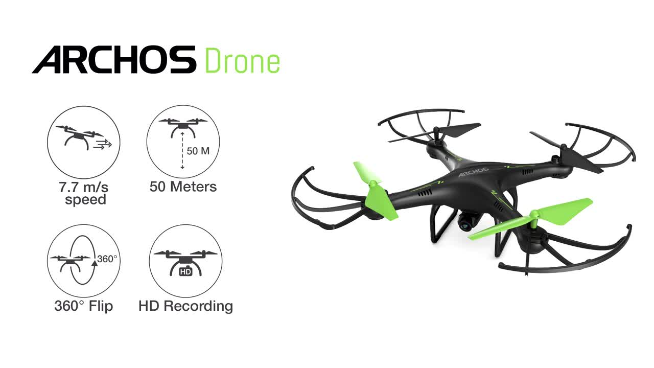 Archos Drone, un quadcopter economico