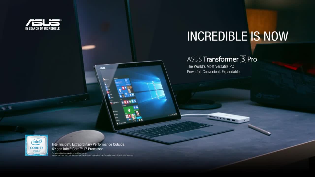 ASUS Transformer 3 Pro: convertibile e versatile