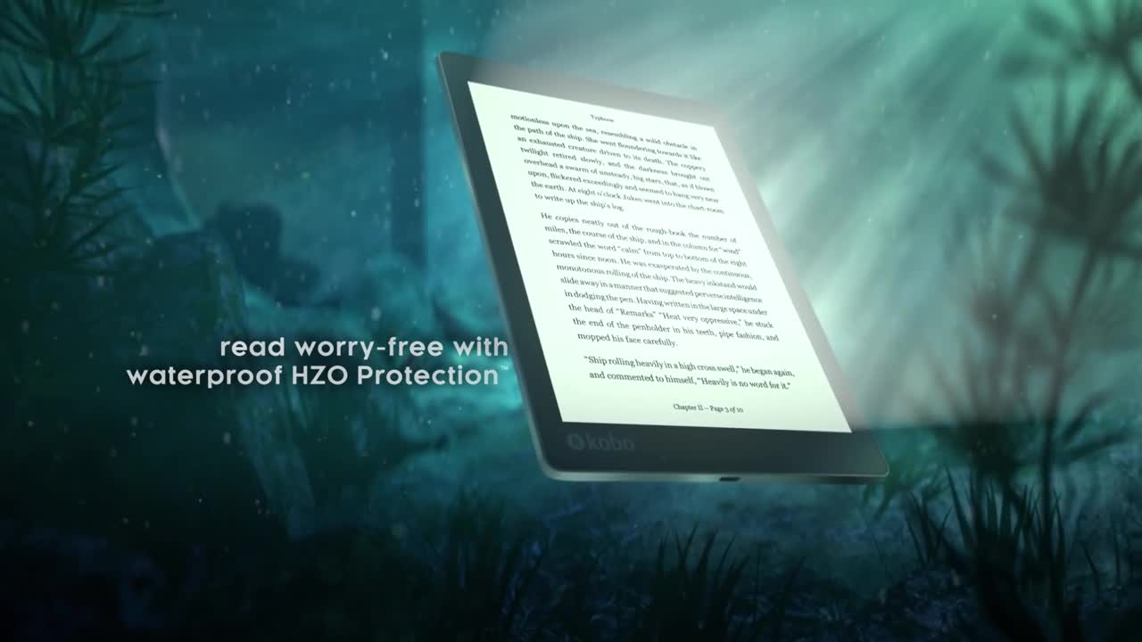 Kobo Aura One, l'eBook reader waterproof