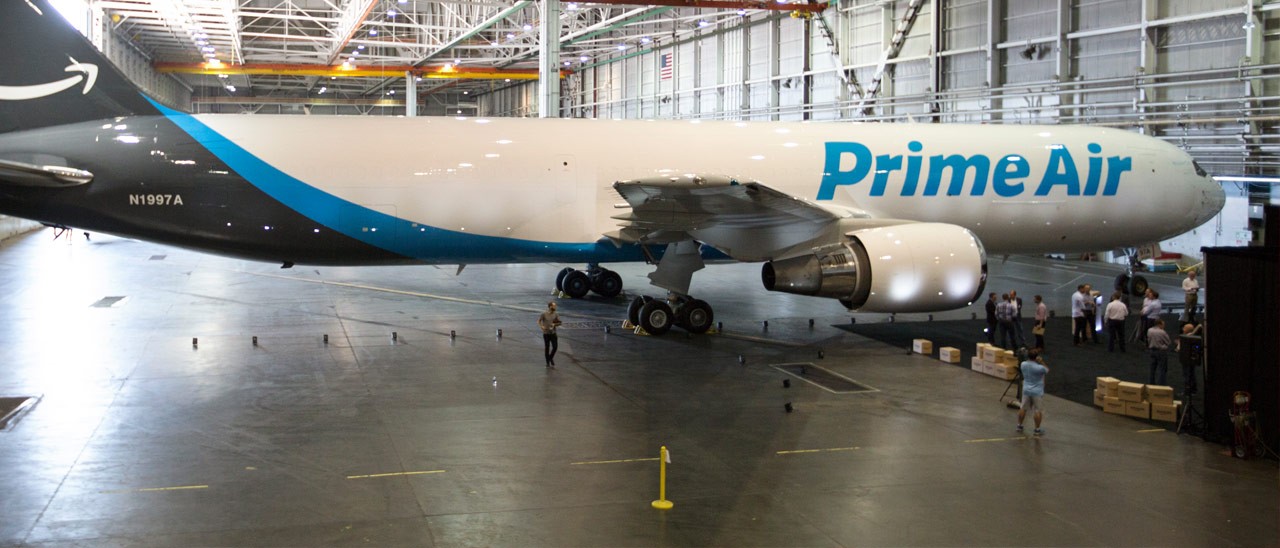 Amazon, un hub per la sua flotta di aerei