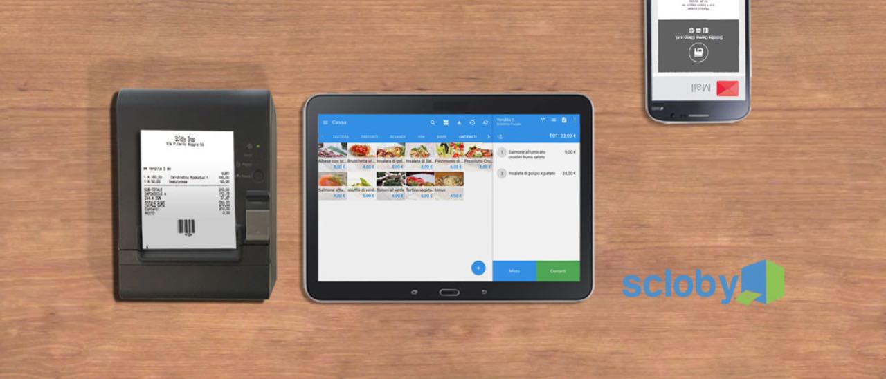 Scloby digitalizza gli scontrini fiscali