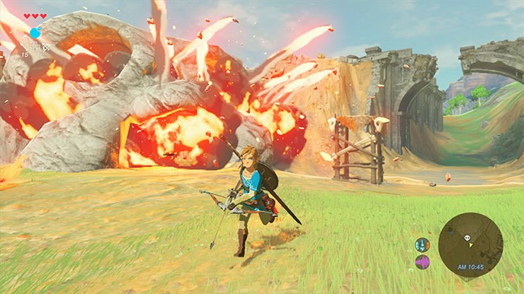 The Legend of Zelda: Breath of the Wild - nuovo filmato dimostrativo sui poteri delle Rune