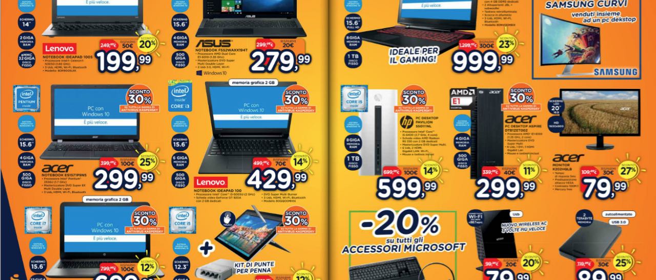 Unieuro Fuoritutto, sconti sino al 50%