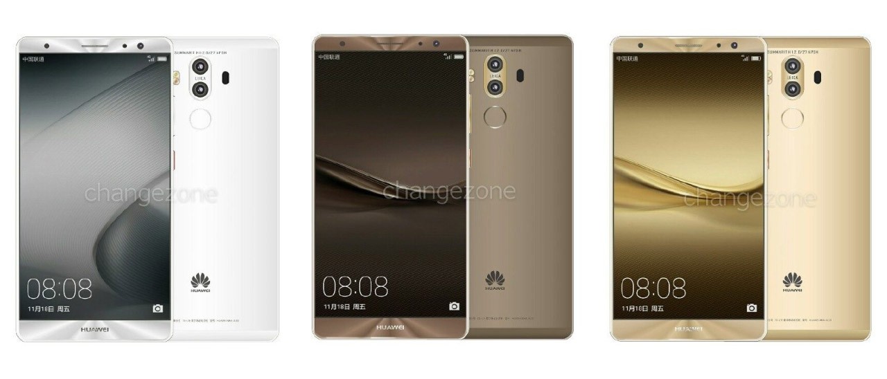 Huawei Mate 9, tre versioni e otto colori (update)