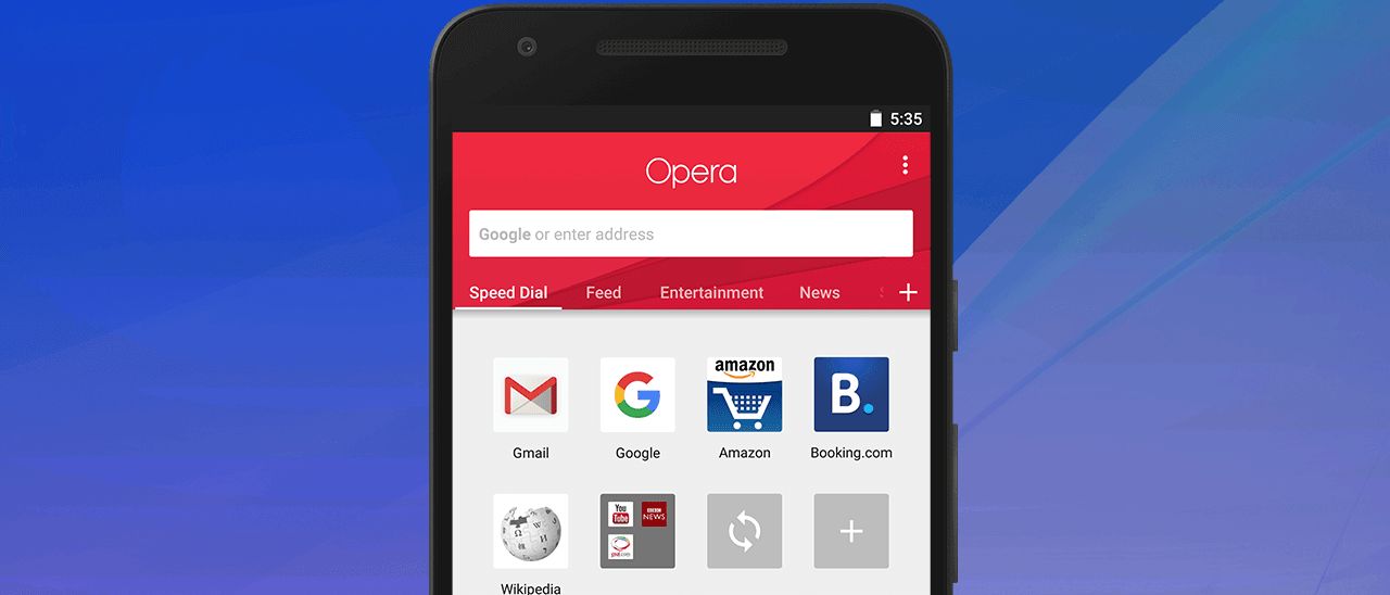Opera per Android riceve un nuovo look