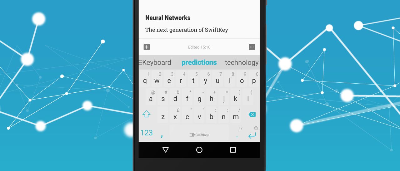 SwiftKey annuncia la prima tastiera neurale