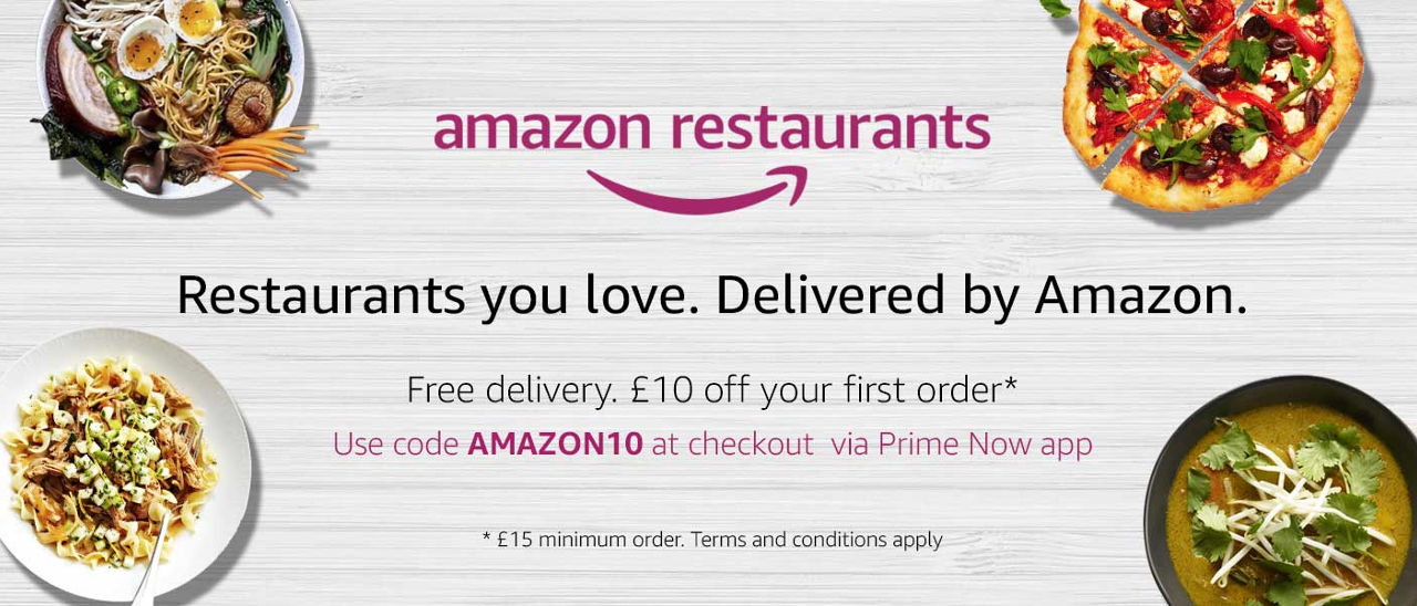 Amazon porta la cena a casa agli inglesi