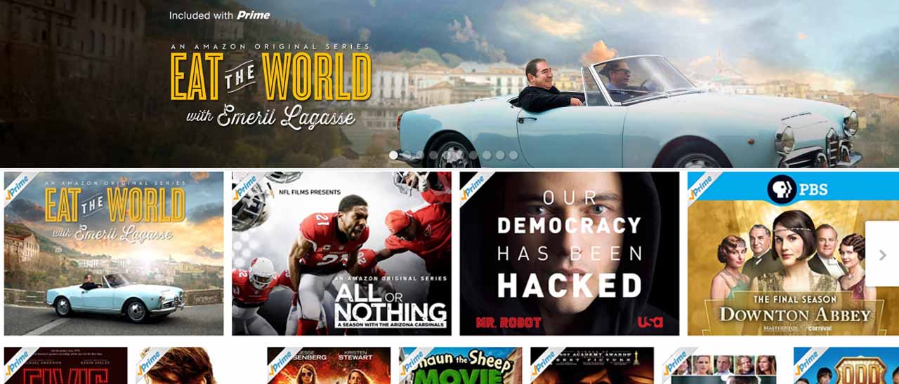 Amazon Prime Video arriva in Italia