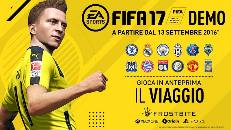 FIFA 17: svelati tutti i contenuti della demo