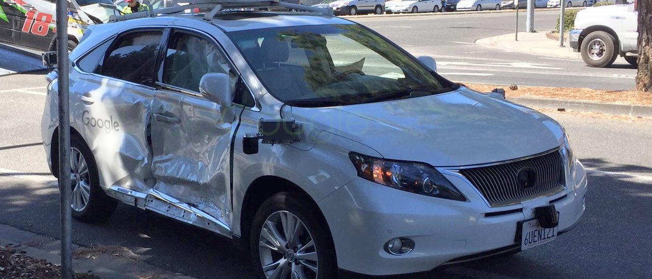 Google self-driving car, incidente a Mountain View
