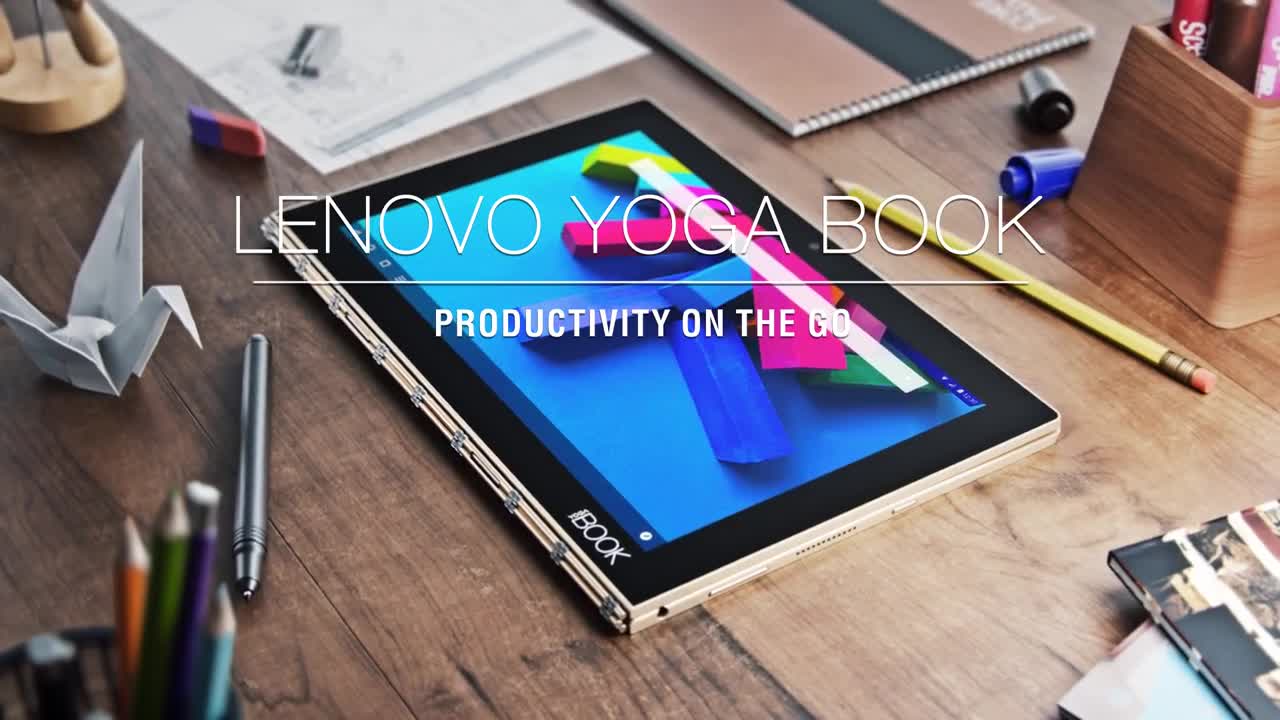IFA 2016: Lenovo presenta Yoga Book