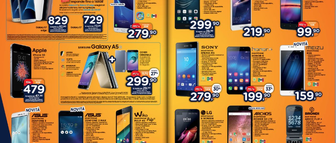 Volantino Unieuro: Xbox One S con Fifa 17 a 299€