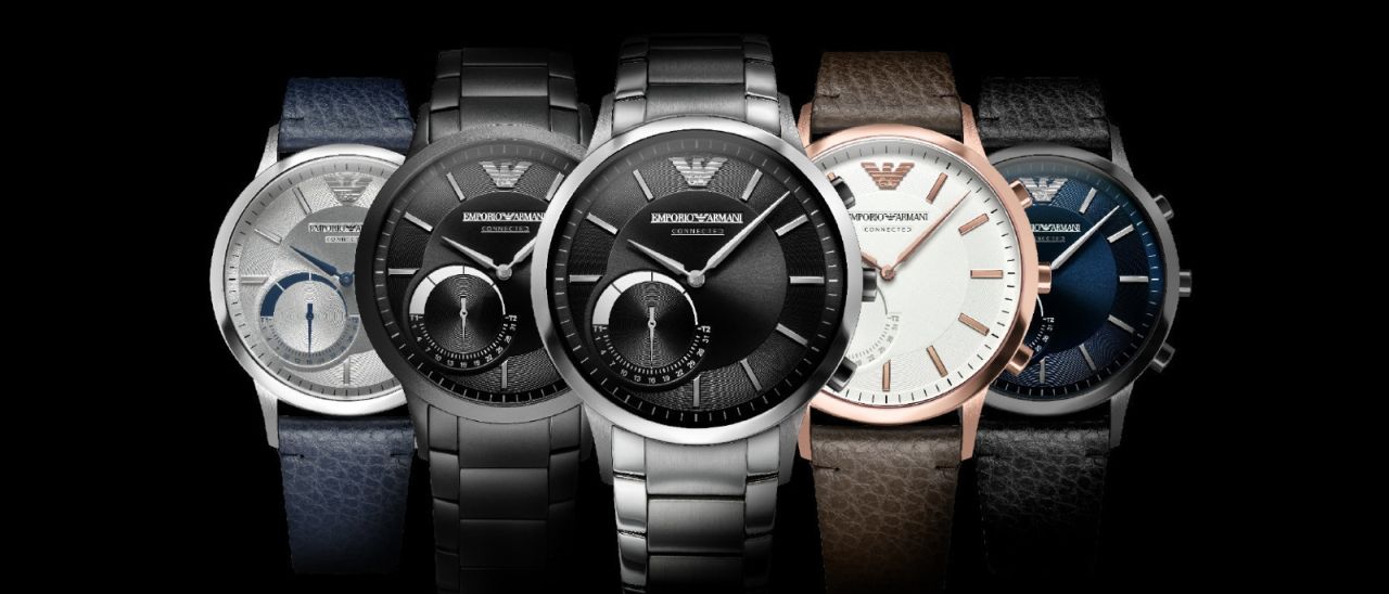 Emporio Armani annuncia uno smartwatch ibrido