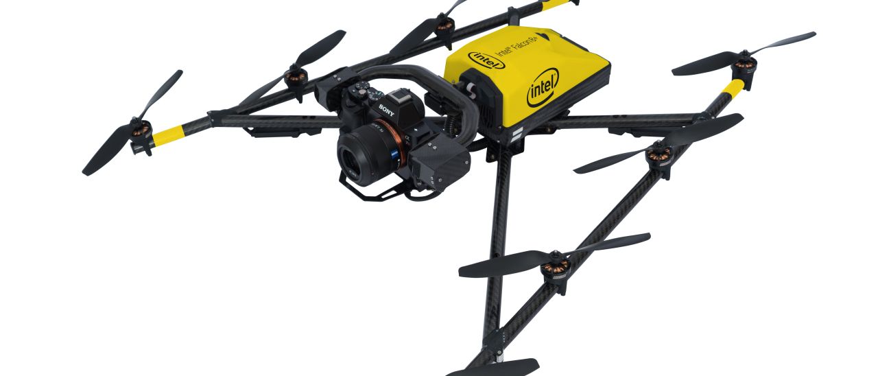 Falcon 8+, primo drone commerciale di Intel
