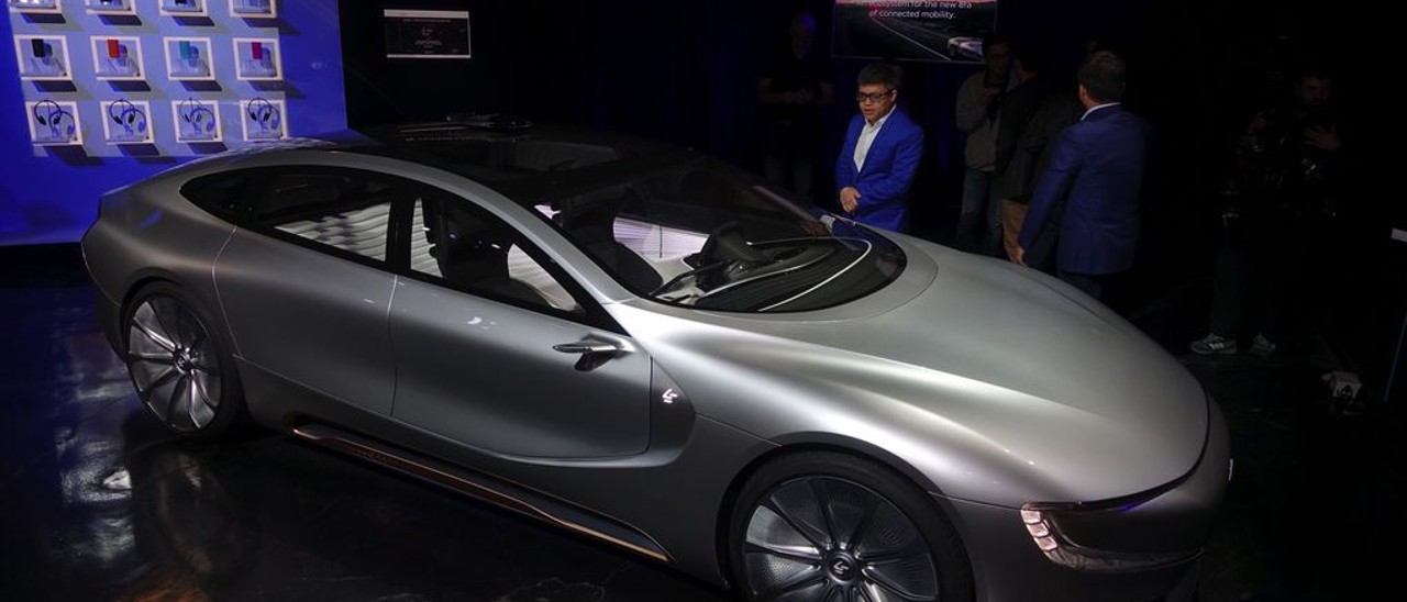 LeEco presenta LeSee Pro, auto a guida autonoma