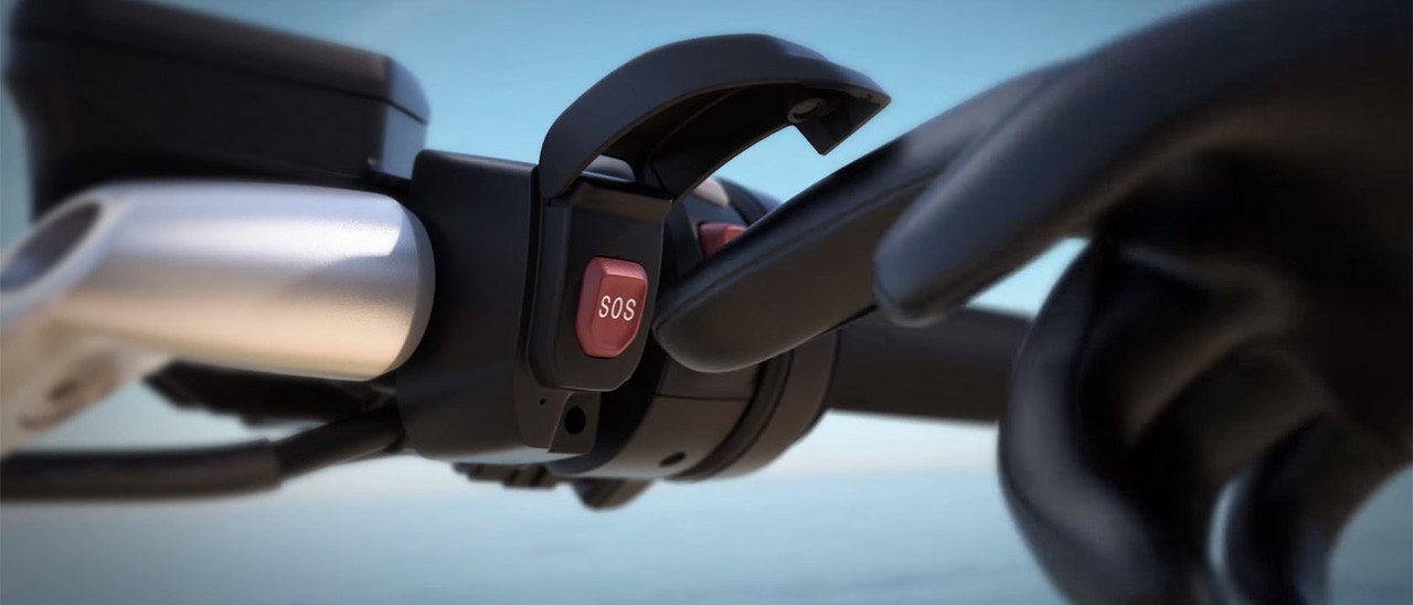 BMW K 1600 GT, la moto connessa con Vodafone