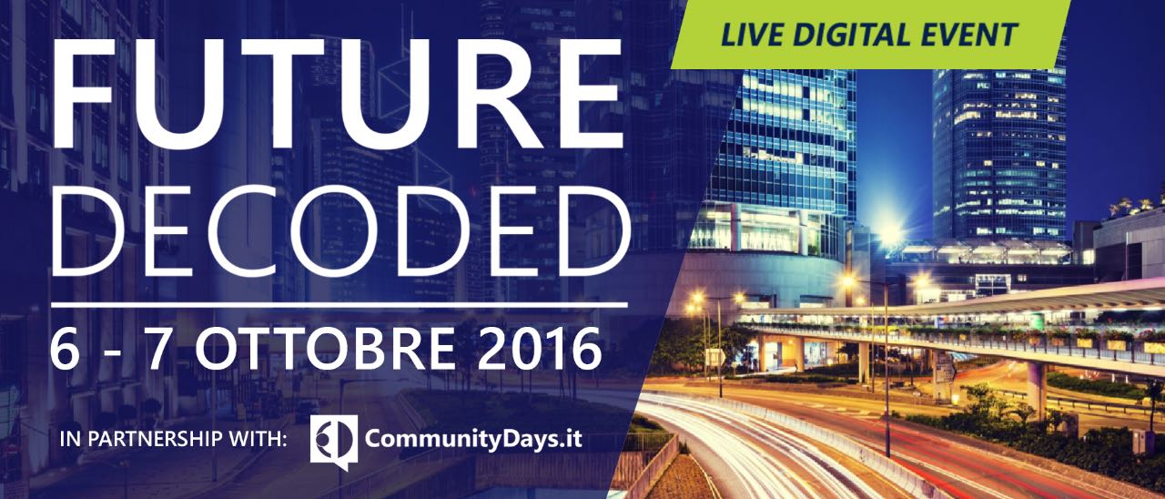 Future Decoded, Microsoft parla di innovazione