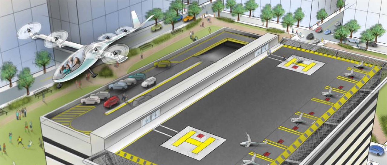 Uber Elevate: il taxi volante