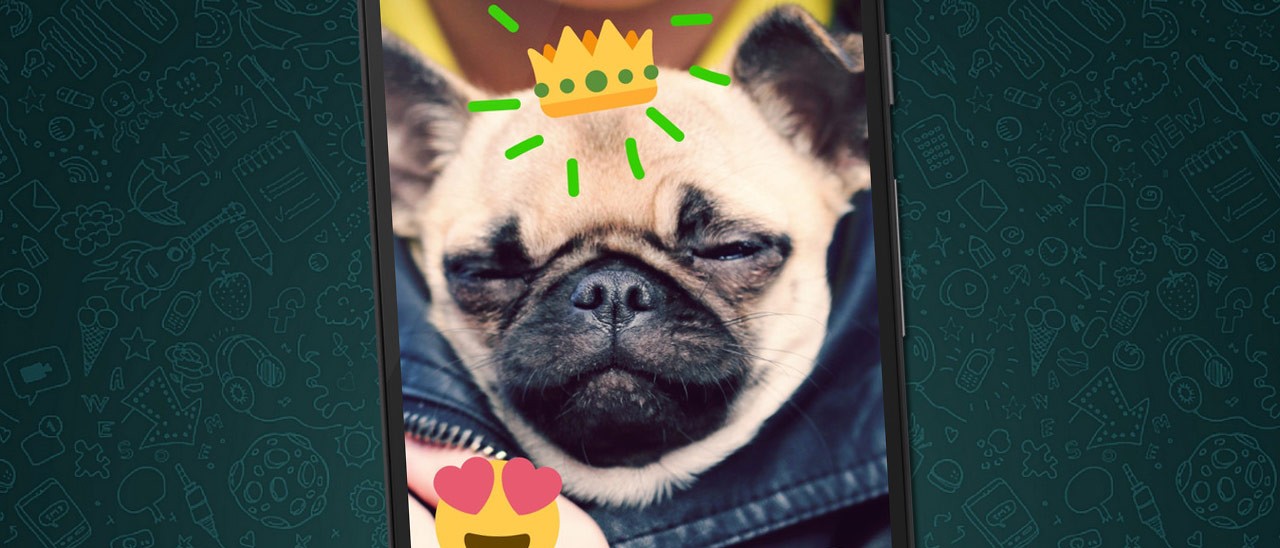 WhatsApp permette di disegnare su foto e video