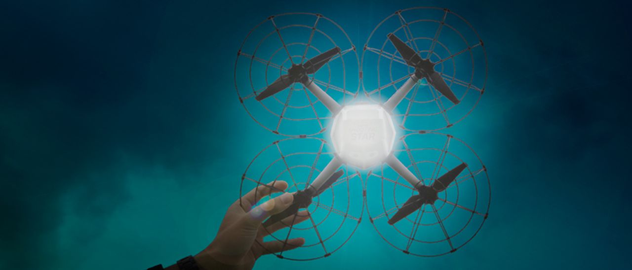 Intel Shooting Star, drone per light show
