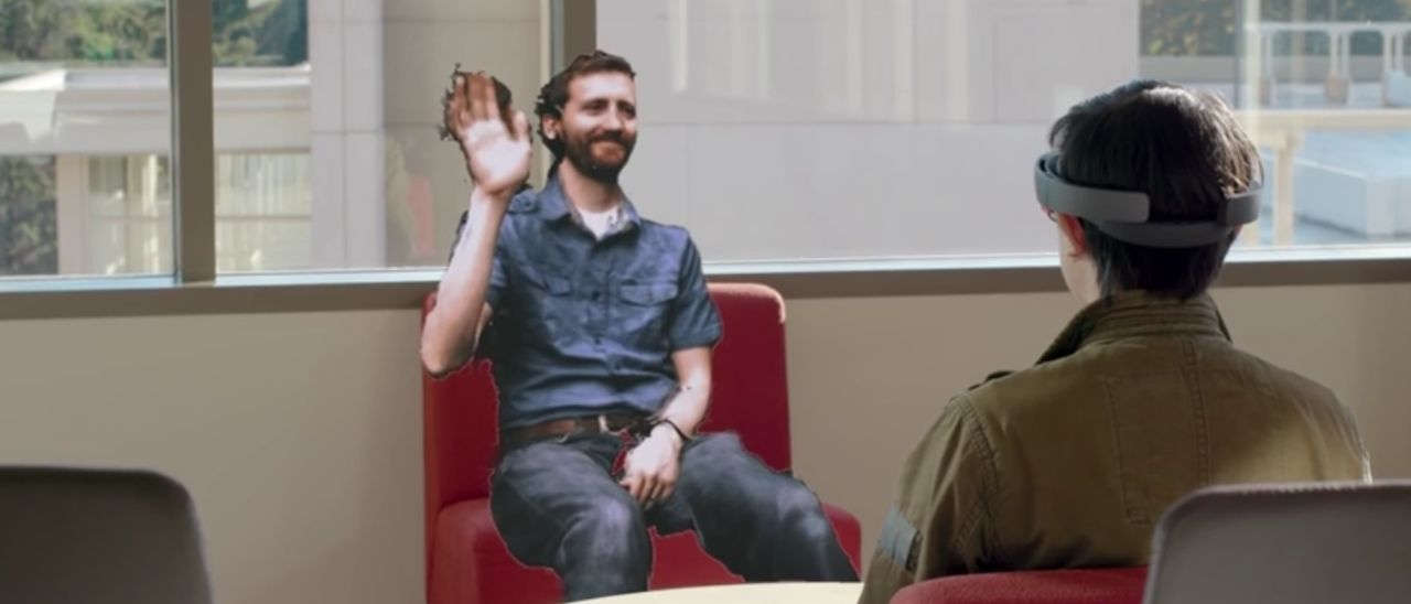 Microsoft Holoportation, ologrammi in viaggio