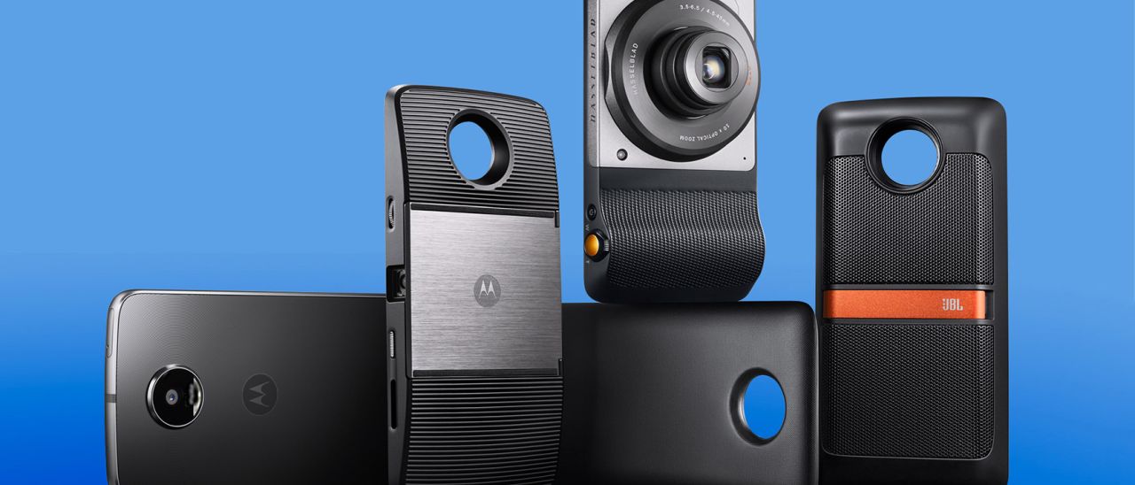 Motorola svela nuovi Moto Mods