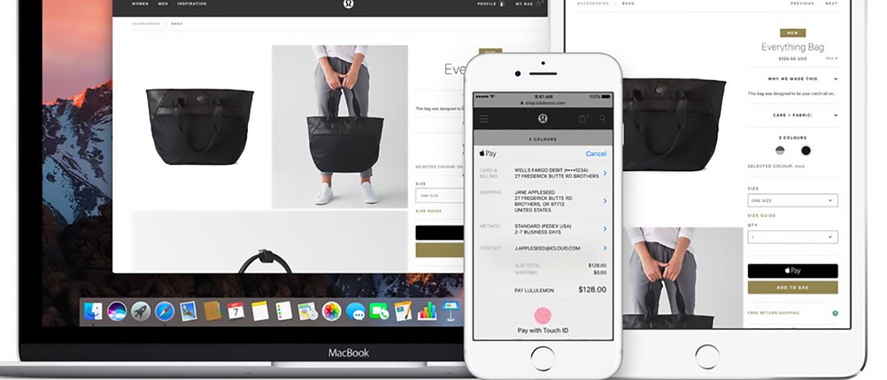Apple Pay sul Web, quinto fra i mezzi di pagamento