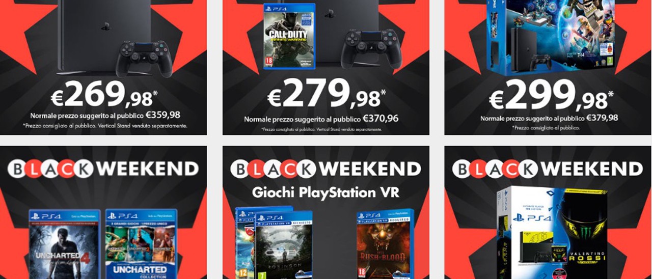 Black Friday GameStop, giochi e console in saldo