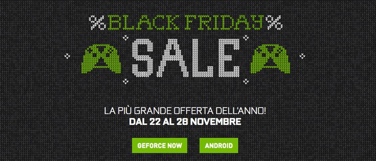 Black Friday NVIDIA, sconti sui giochi per SHIELD