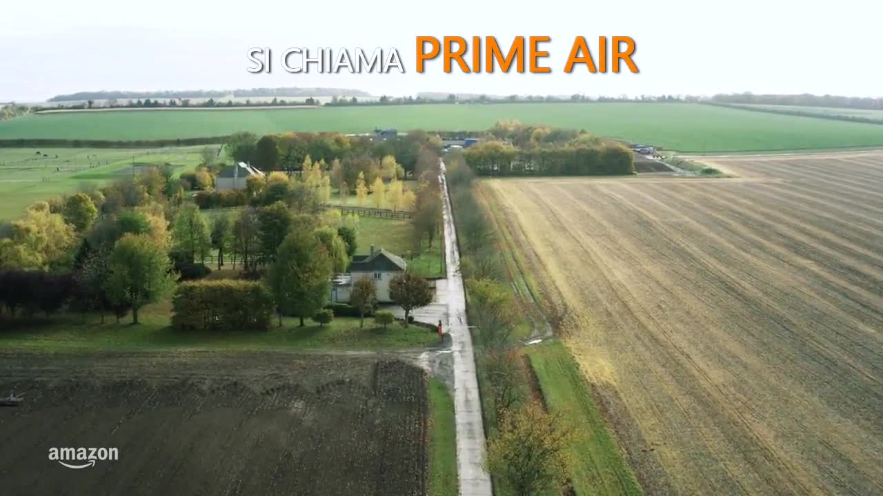 Amazon Prime Air: primo pacco consegnato dai droni