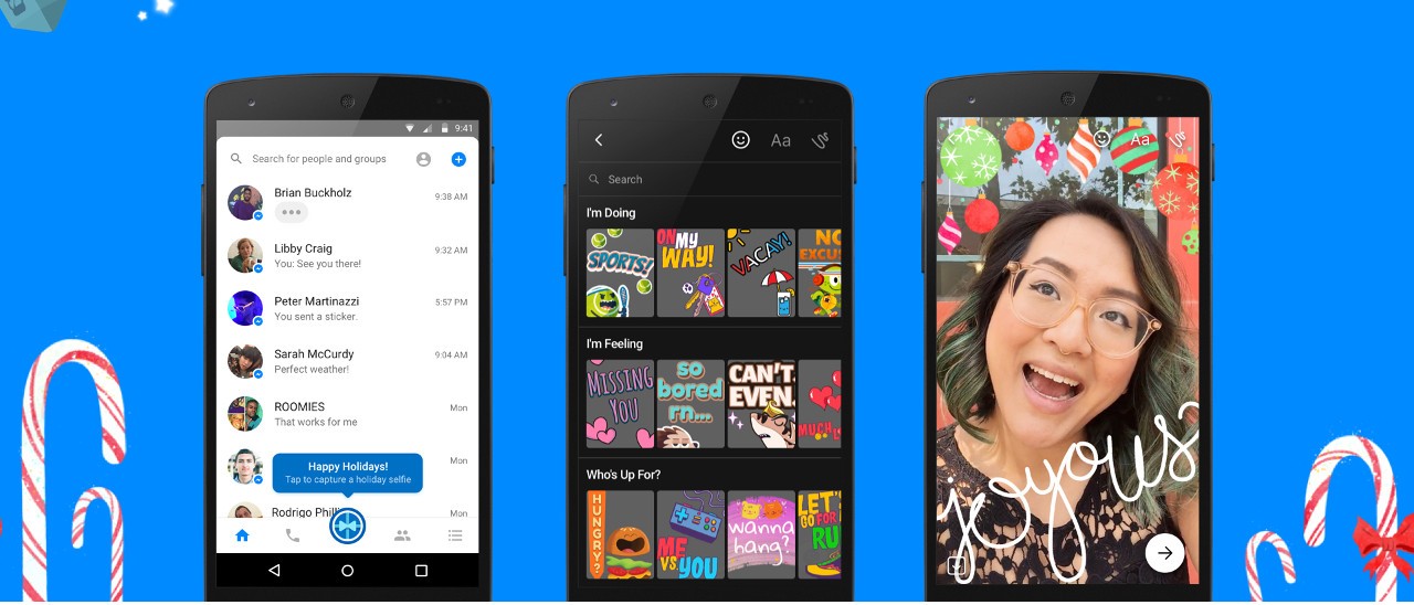 Facebook Messenger, nuovi filtri ed effetti 3D