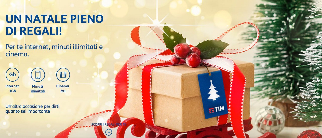 I regali di Natale di TIM
