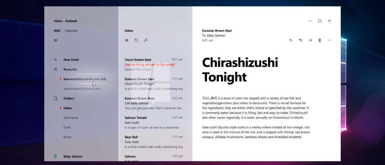 Project Neon, nuovo design in Windows 10 Redstone 3
