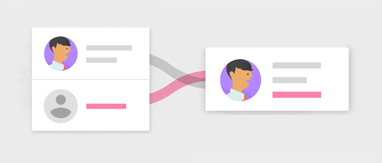 Google Contatti sul Web in Material Design