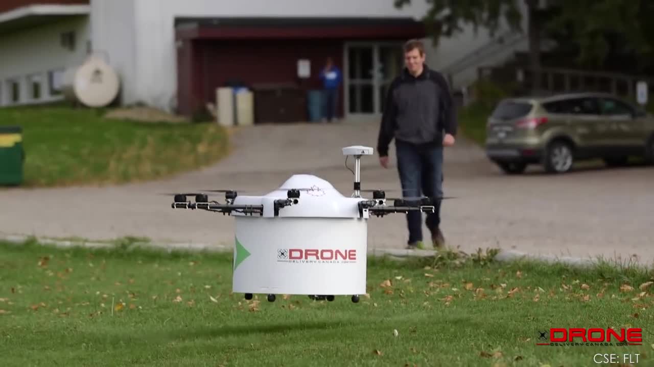 La consegne con i droni in Canada