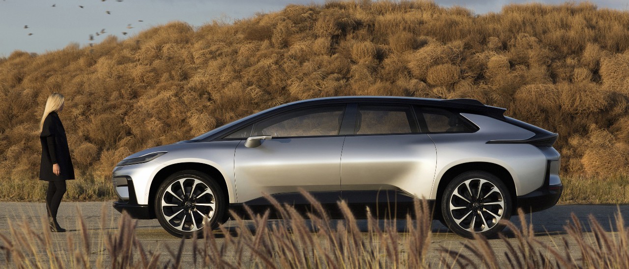 CES 2017: FF 91, l'auto elettrica di Farady Future