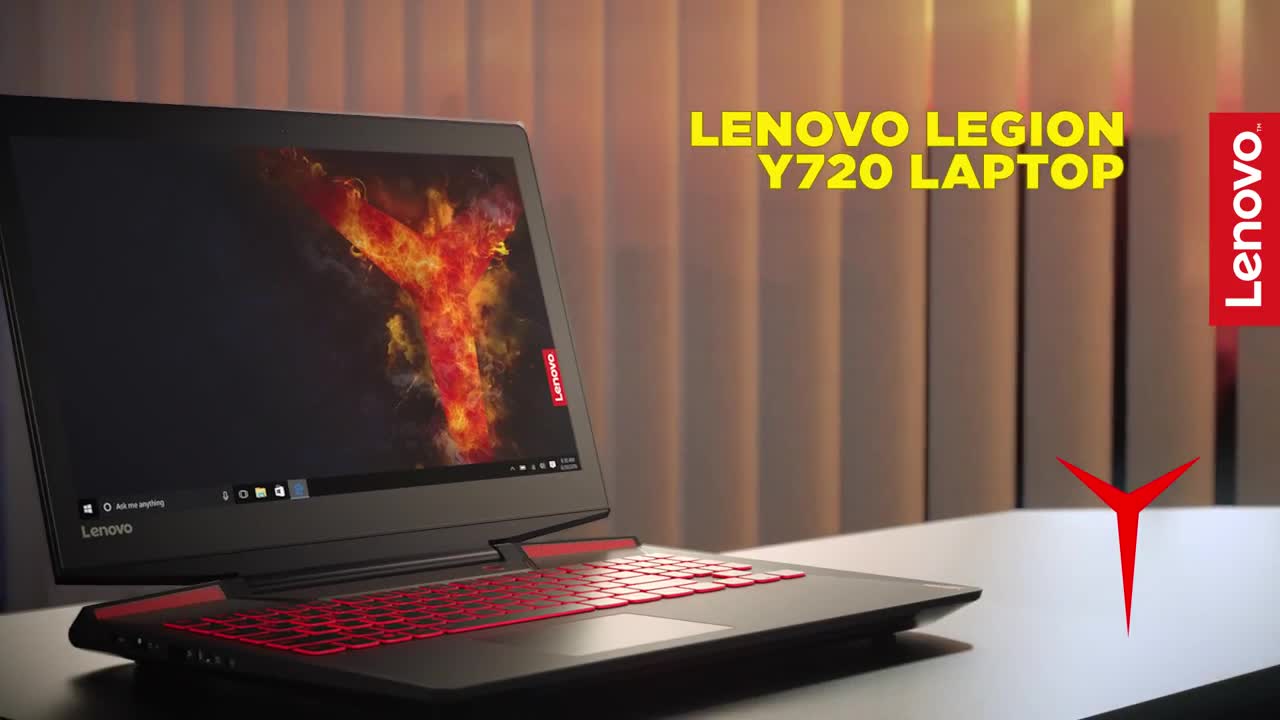 Lenovo Legion Y720, un laptop per il gaming