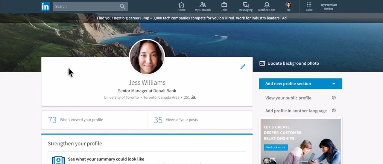 LinkedIn si rifà il look