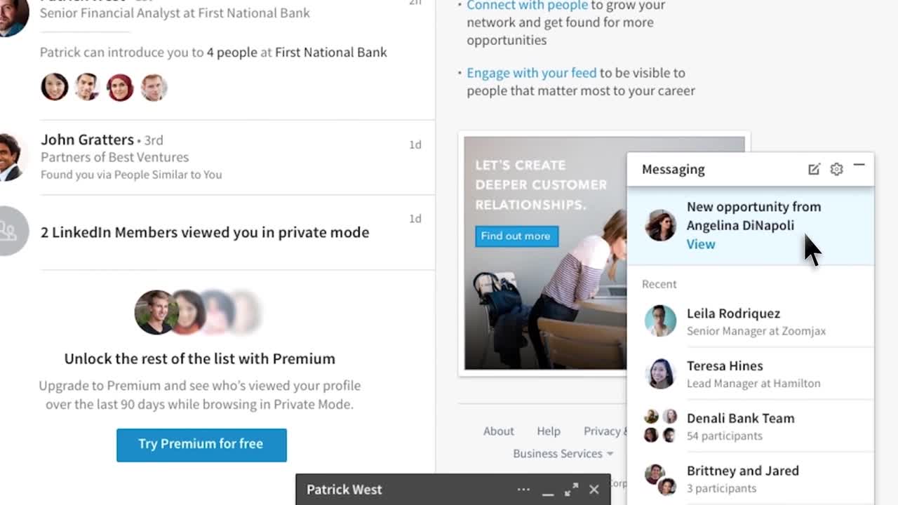 Il restyling di LinkedIn