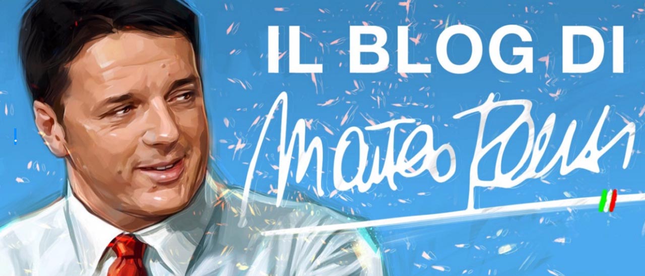 Matteo Renzi apre il suo blog