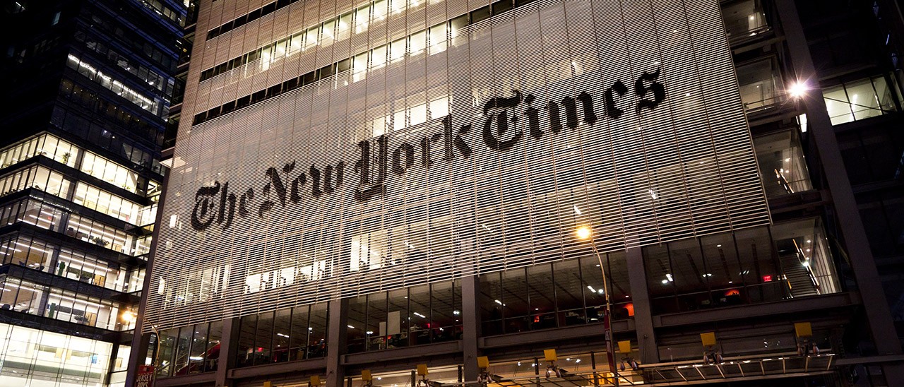 Apple elimina l'app del New York Times in Cina