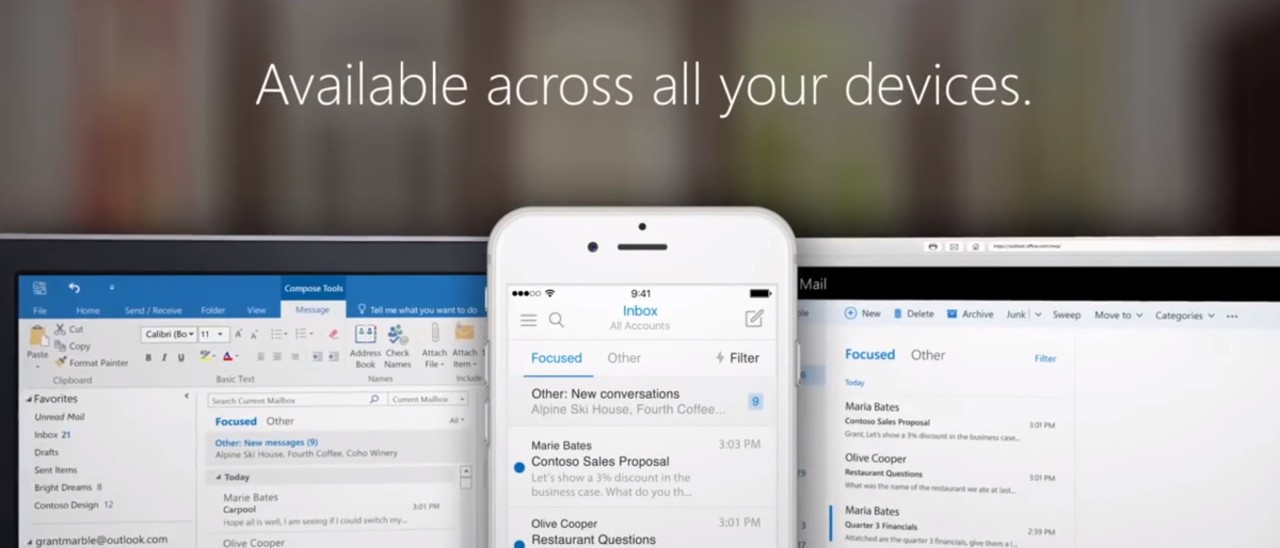 Windows 10, in arrivo le Focused Inbox