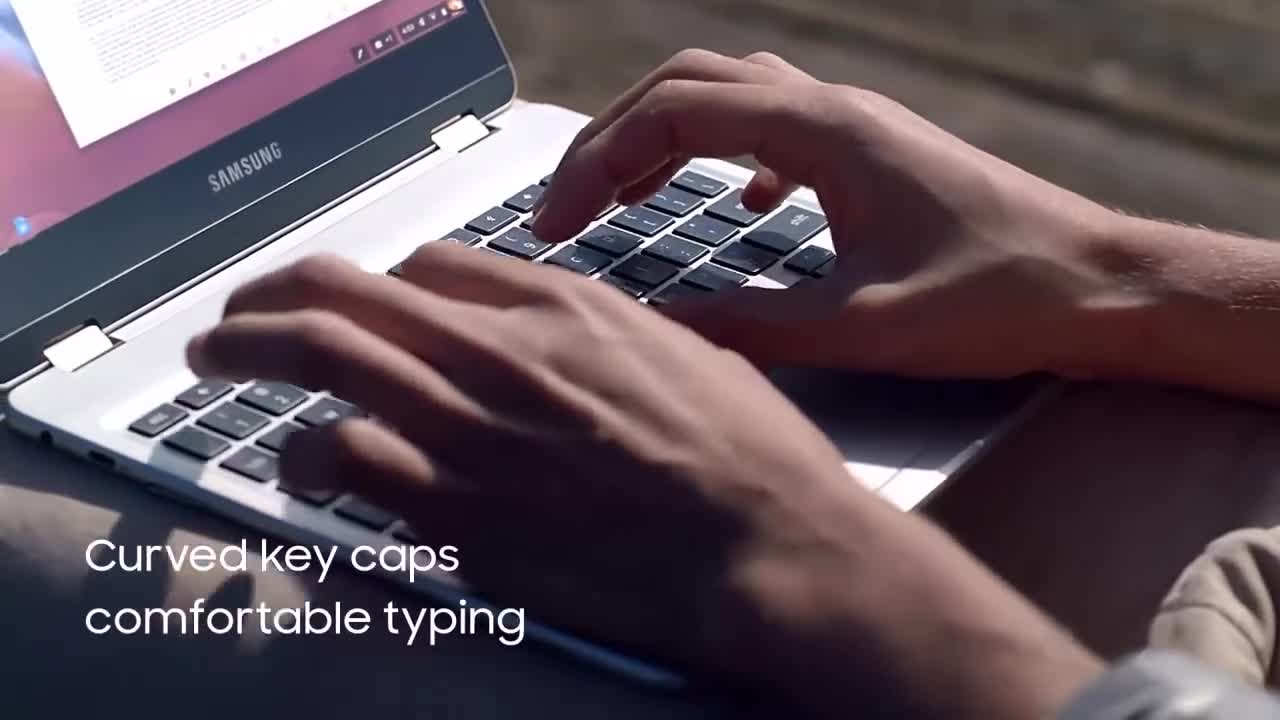 Samsung Chromebook Plus con Chrome OS