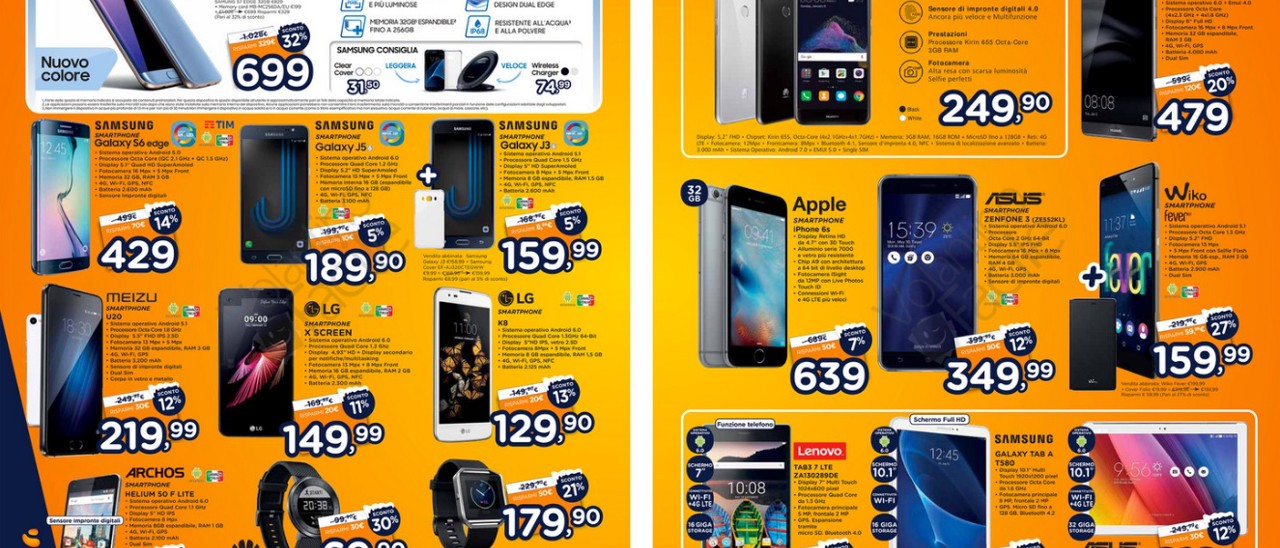 Fuoritutto Unieuro, sconti sino al 50%