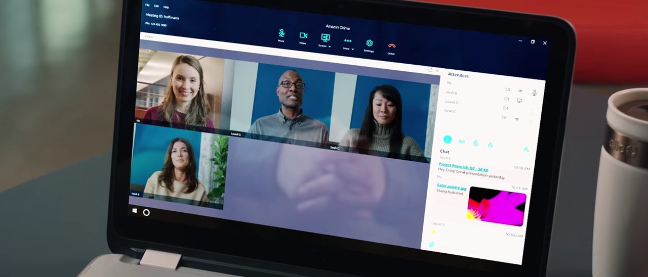Amazon Chime, videoconferenza unificata