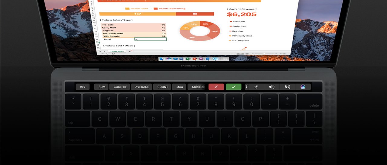 Office per Mac, nuove opzioni per la Touch Bar