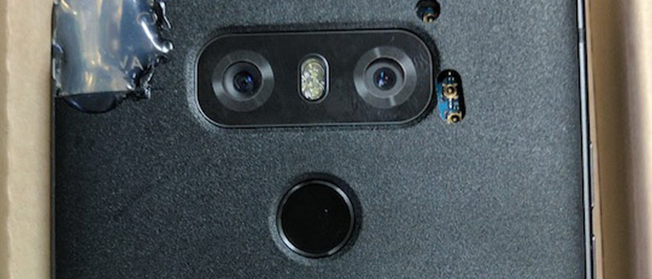 LG G6, prototipo con doppia fotocamera posteriore
